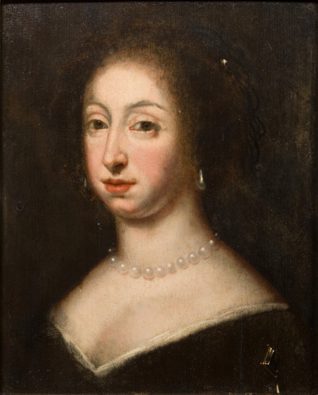 Hedvika Eleonora (1636-1715), princezna holštýnsko-gottorpská, švédská královna, manželka Karla X. Gustava Švédského od David Klöcker Ehrenstrahl