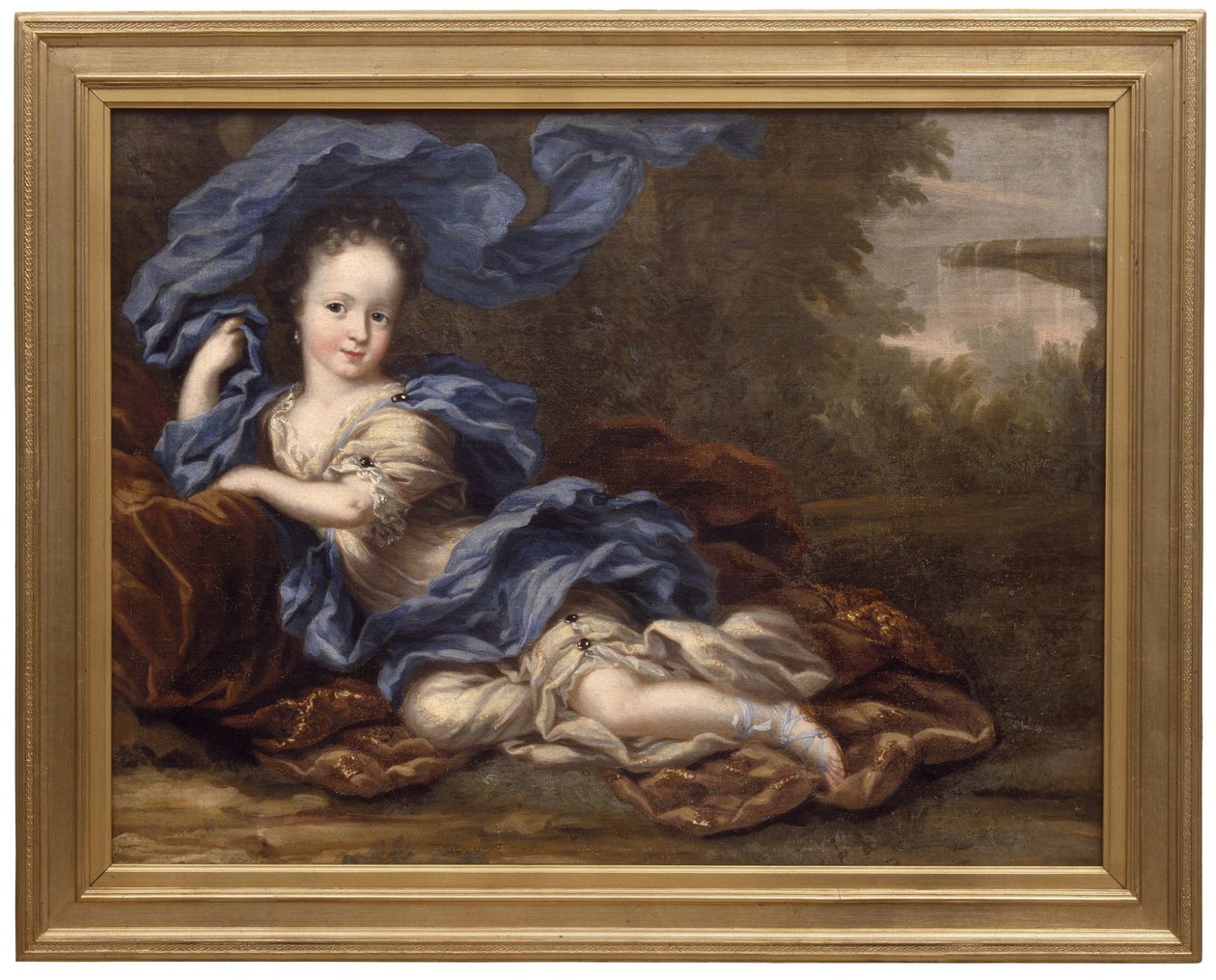 Hedvig Sofia, 1681-1708, švédská princezna, vévodkyně holštýnsko-gottorpská od David Klöcker Ehrenstrahl