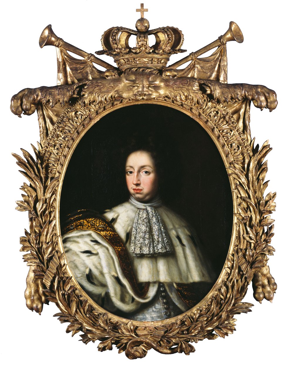 Švédský král Karel XI. od David Klöcker Ehrenstrahl