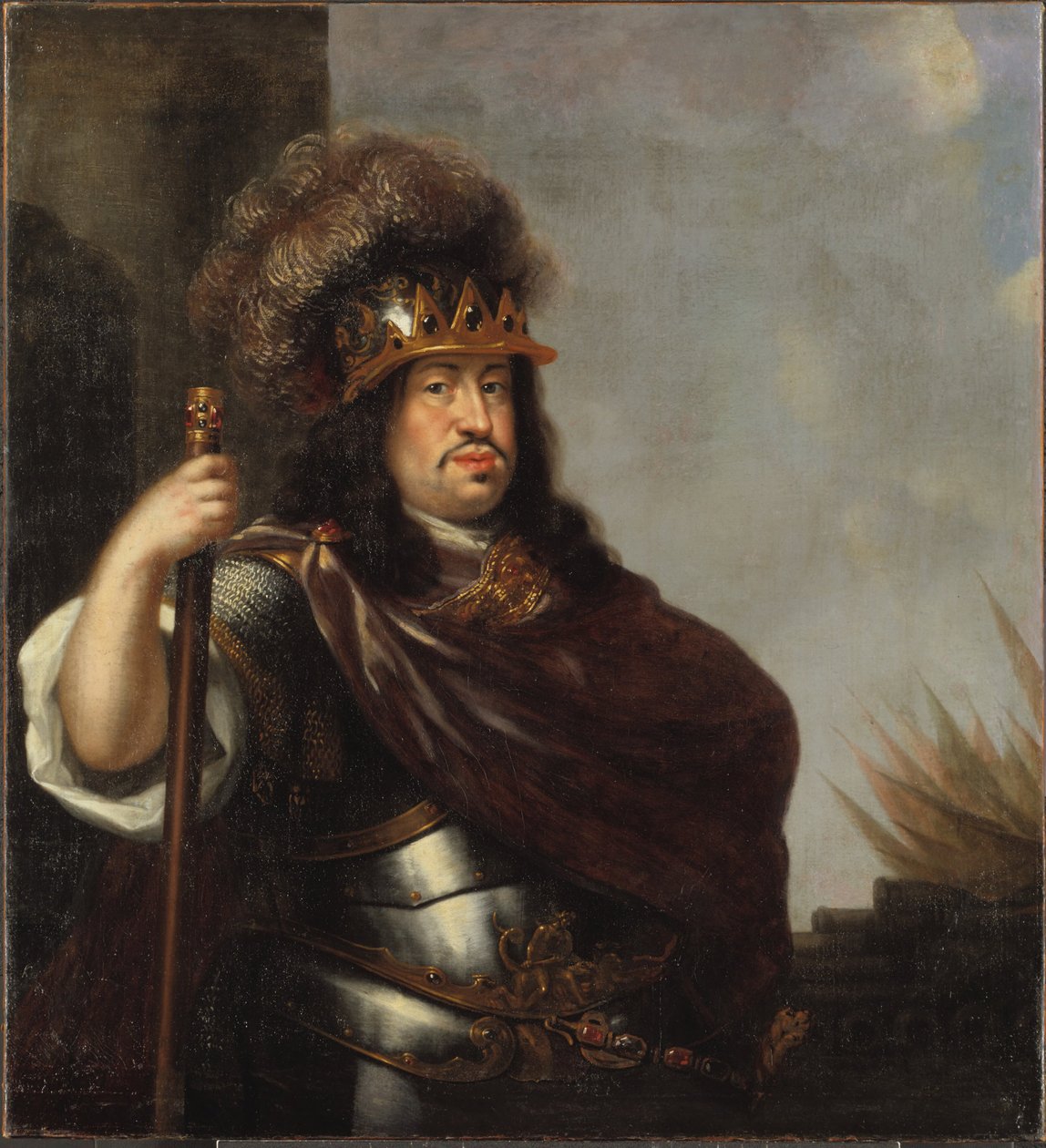 Král Karel X. Gustav od David Klöcker Ehrenstrahl