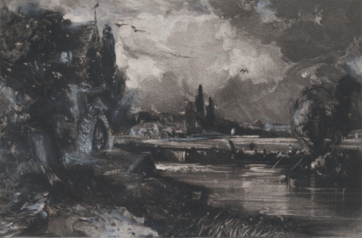 Mlýn, 1829. od David Lucas