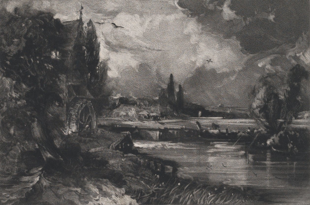 Mlýn, 1829. od David Lucas