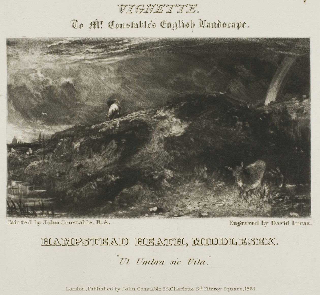 Hampstead Heath, Middlesex od David Lucas