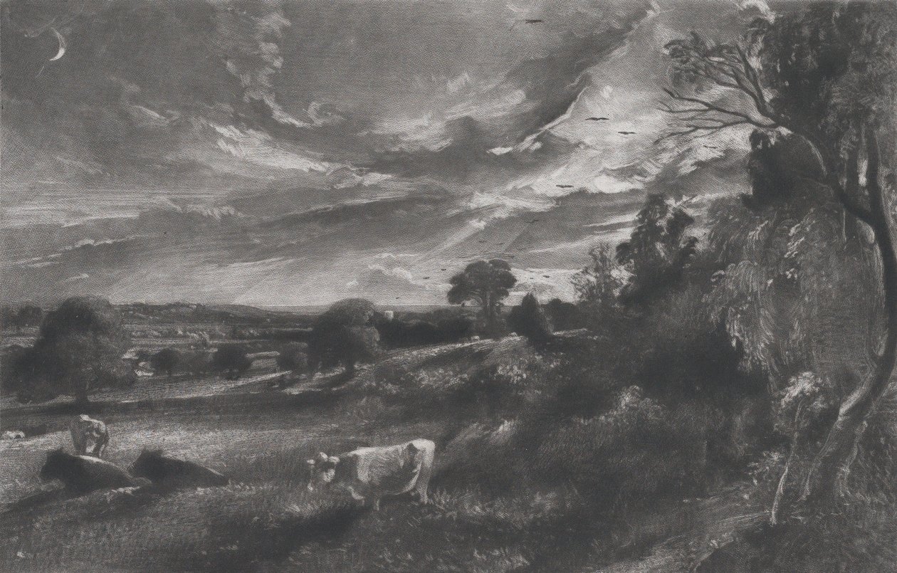 Letní večer, 1831. od David Lucas