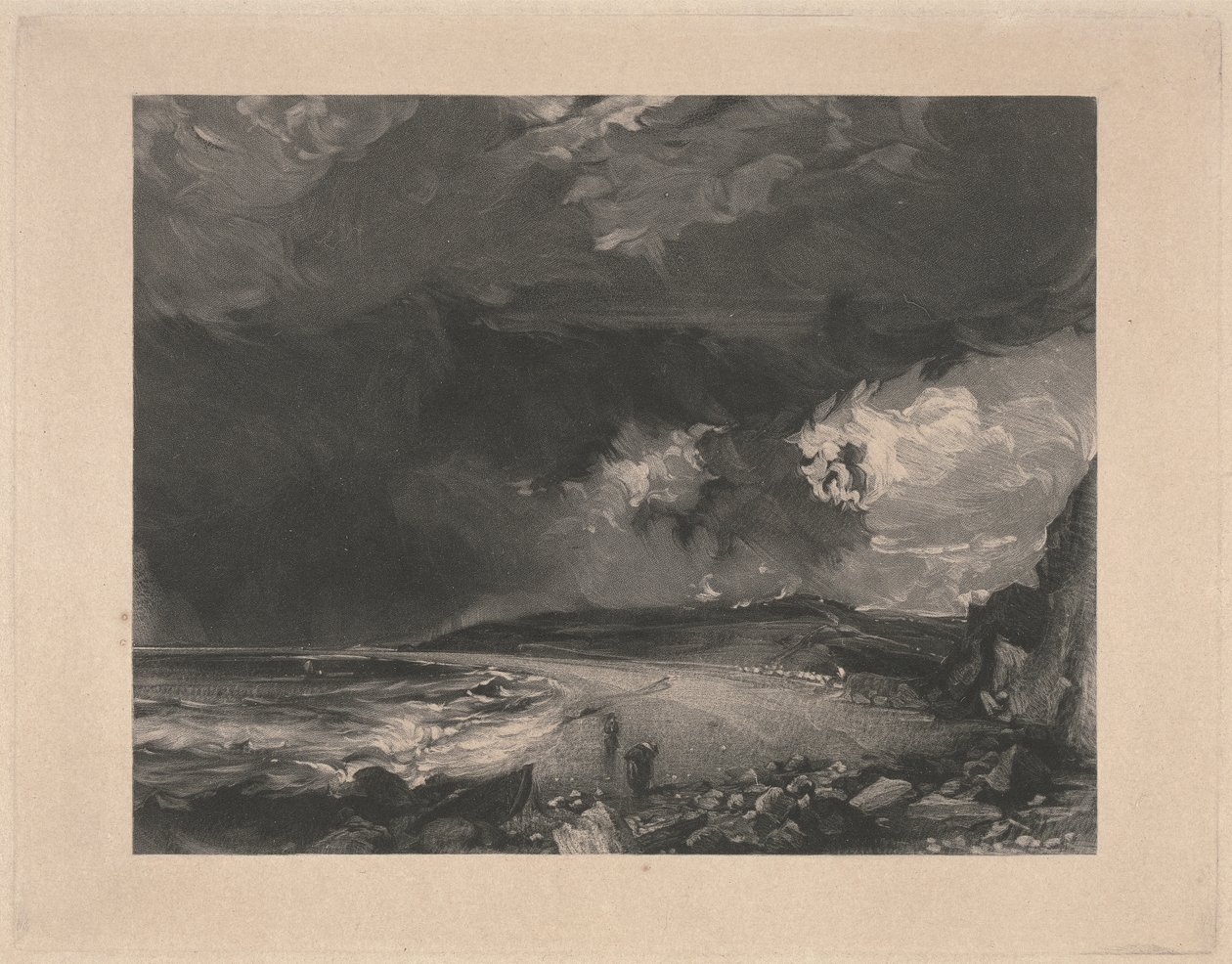Weymouth Bay, Dorsetshire od David Lucas