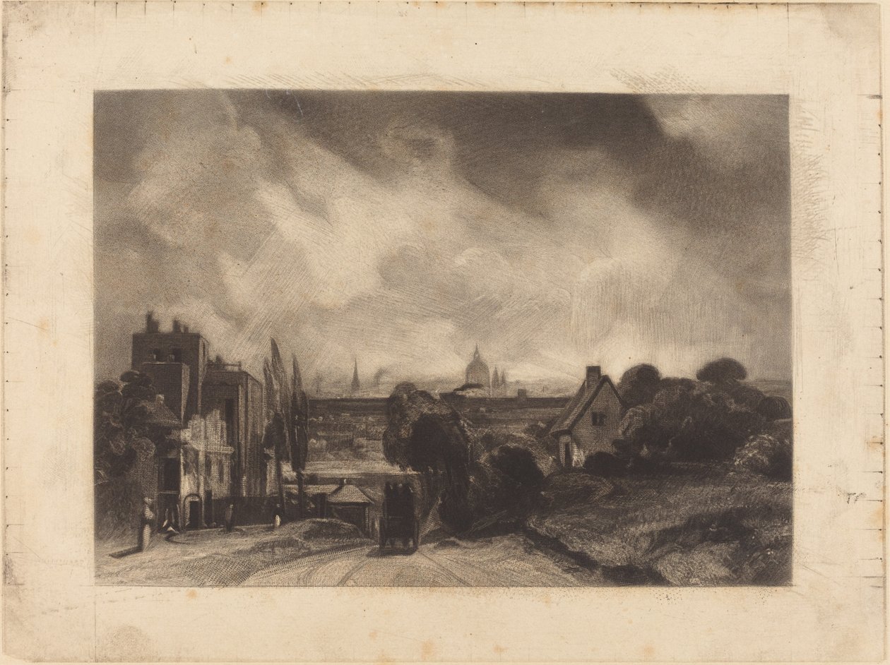 Chaty sira Richarda Steela od David Lucas after John Constable