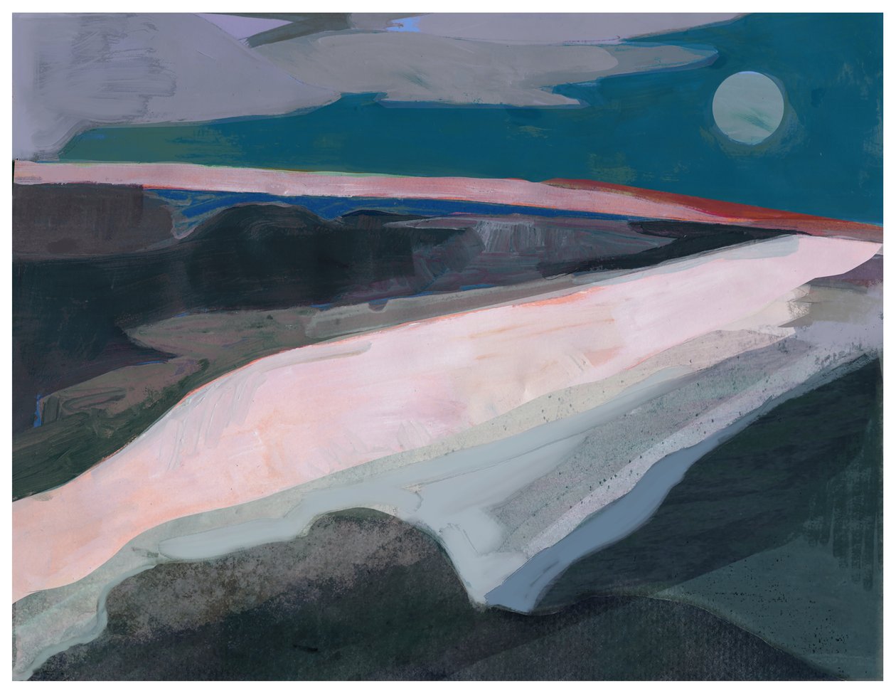 Broadstairs, 2023 (smíšená média) od David McConochie