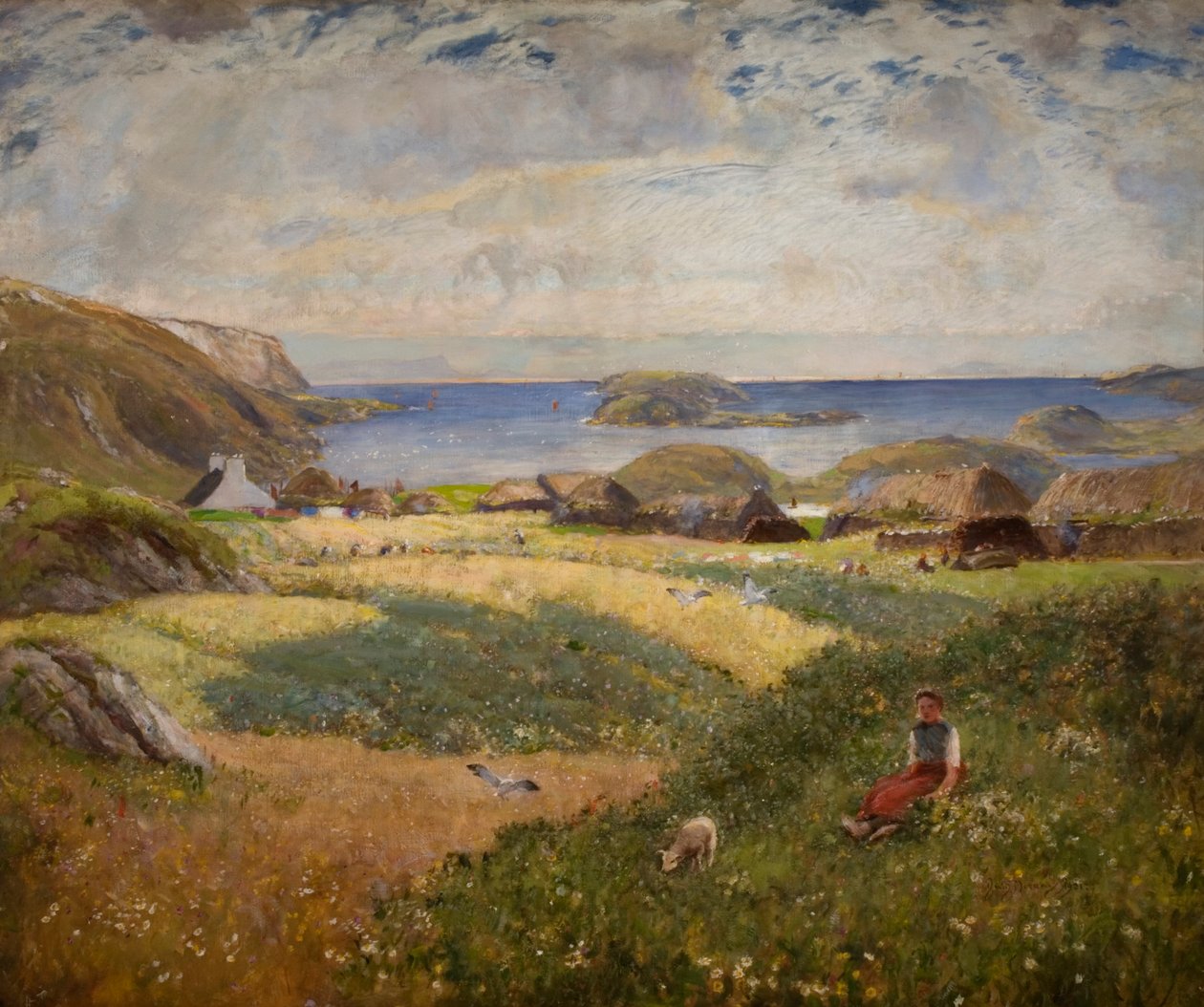 Crofts na ostrově Lewis od David Murray