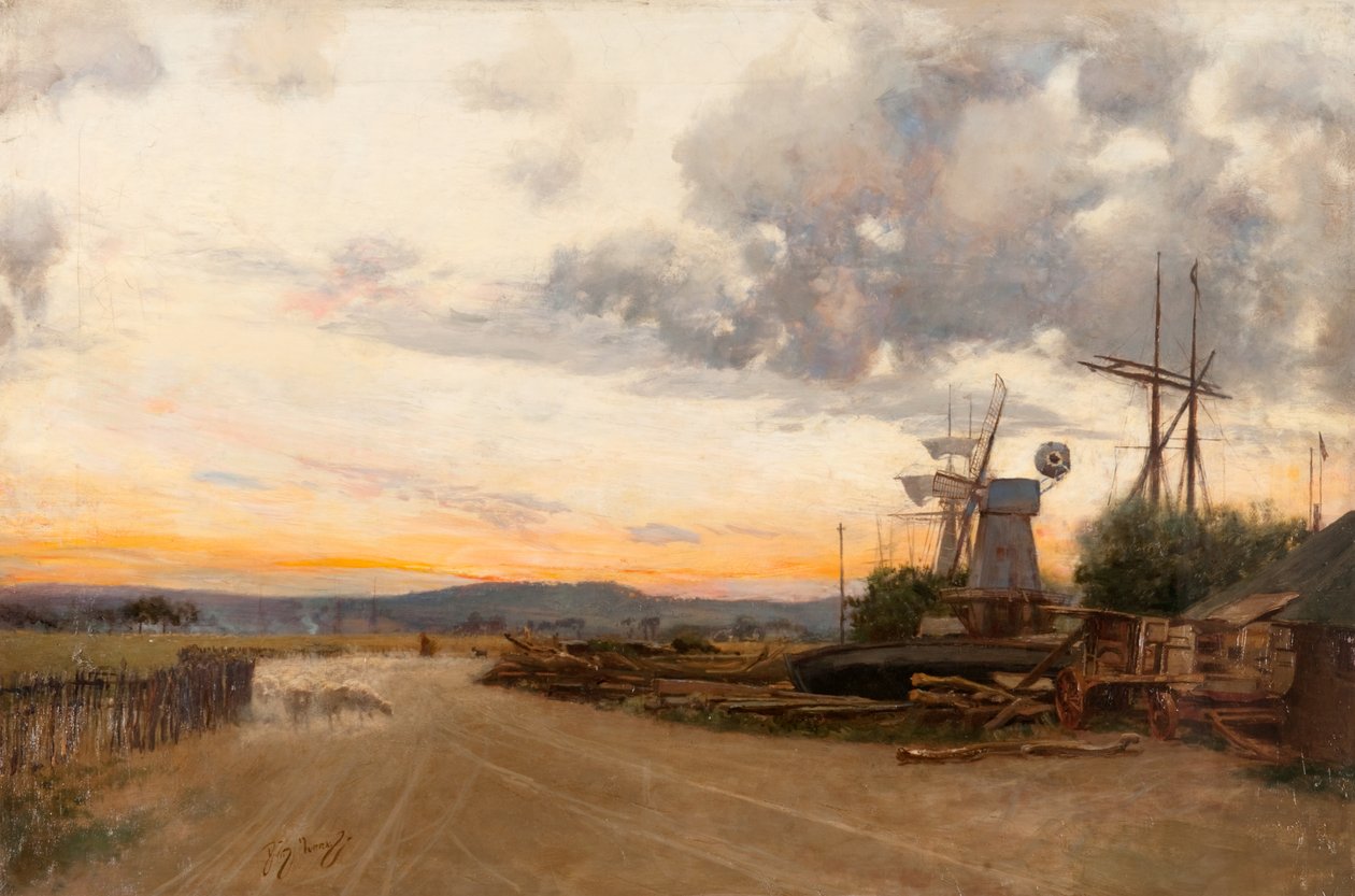 Orosená Eva, kolem 1886-87 (olej na plátně) od David Murray