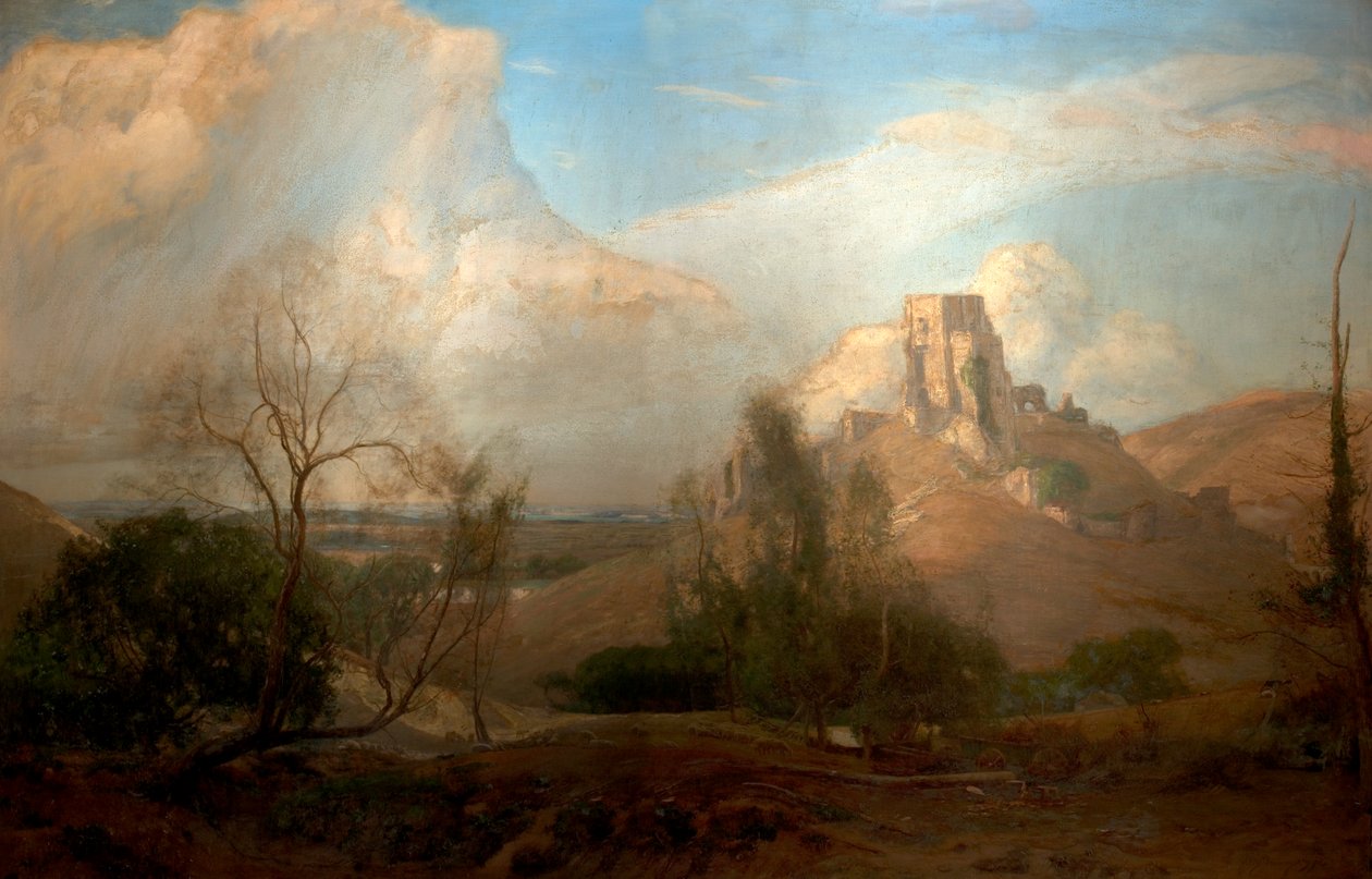 Dlouho poté, Corfe Castle, Dorset, 1894 od David Murray