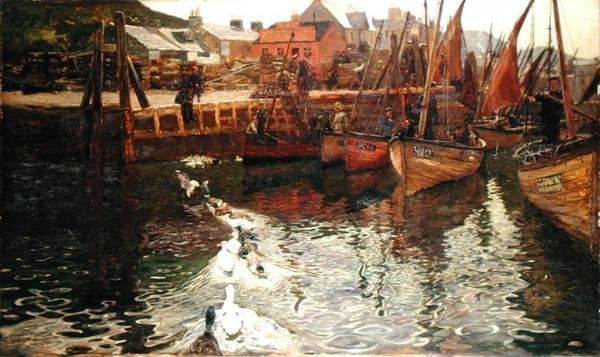 Přístav Tarbert od David Murray