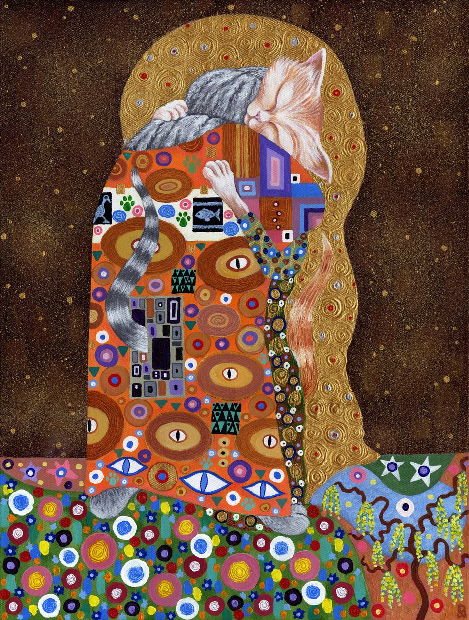 Kočičí plnění, 2011 od David Newton