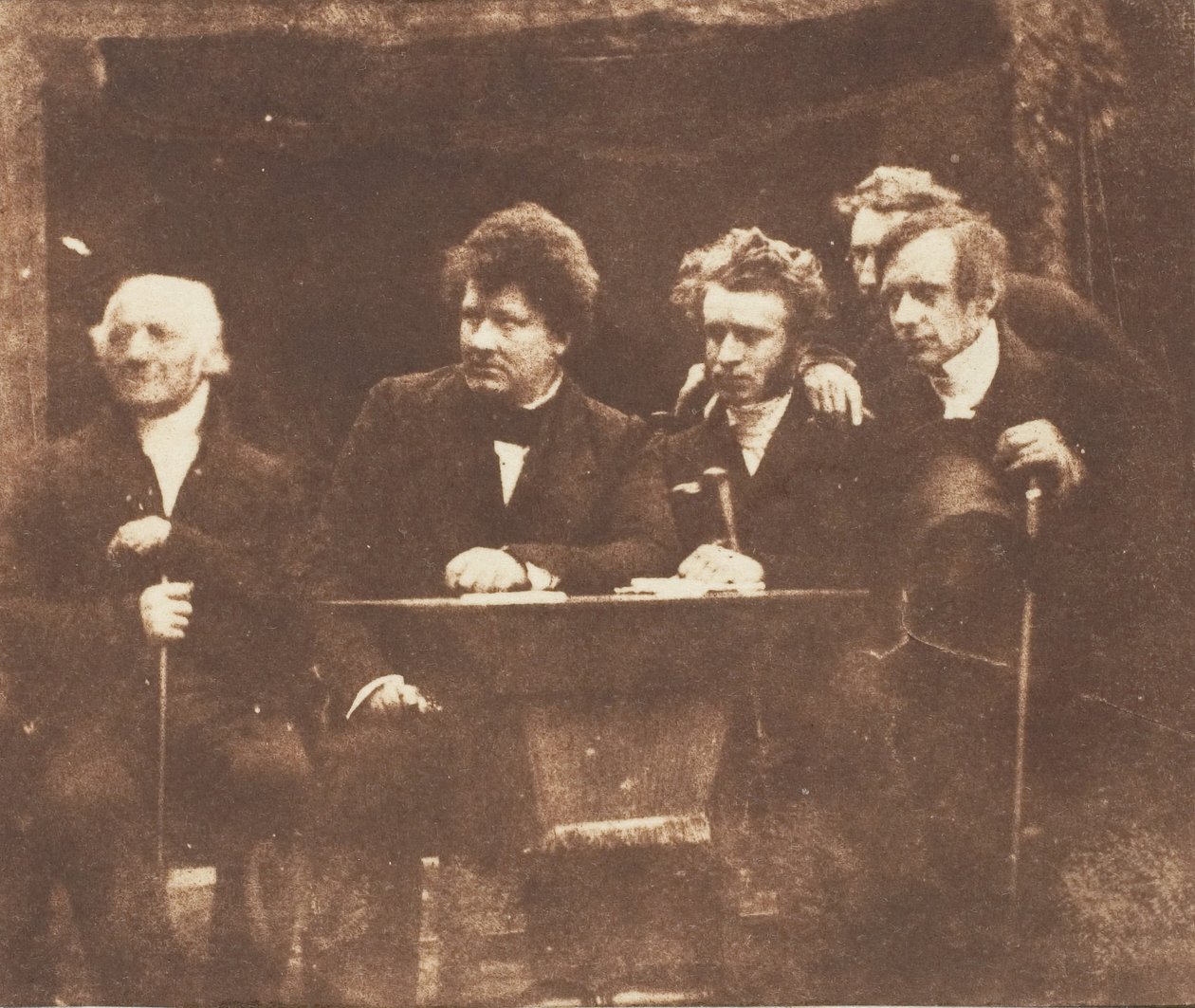 Cunningham, Begg, John Hamilton, Guthrie, 1843-47. Tvůrci: David Octavius Hill, Robert Adamson, Hill & Adamson. od Hill and Adamson