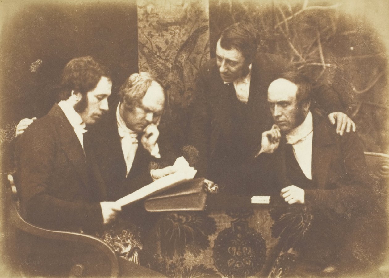 Dumbarton Presbytery, 29. března 1845. Tvůrci: David Octavius Hill, Robert Adamson, Hill & Adamson. od Hill and Adamson