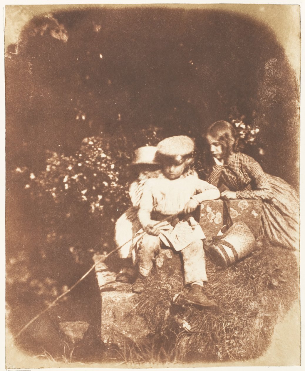 Finlay Children, 1843-47. Tvůrci: David Octavius Hill, Robert Adamson, Hill & Adamson. od Hill and Adamson