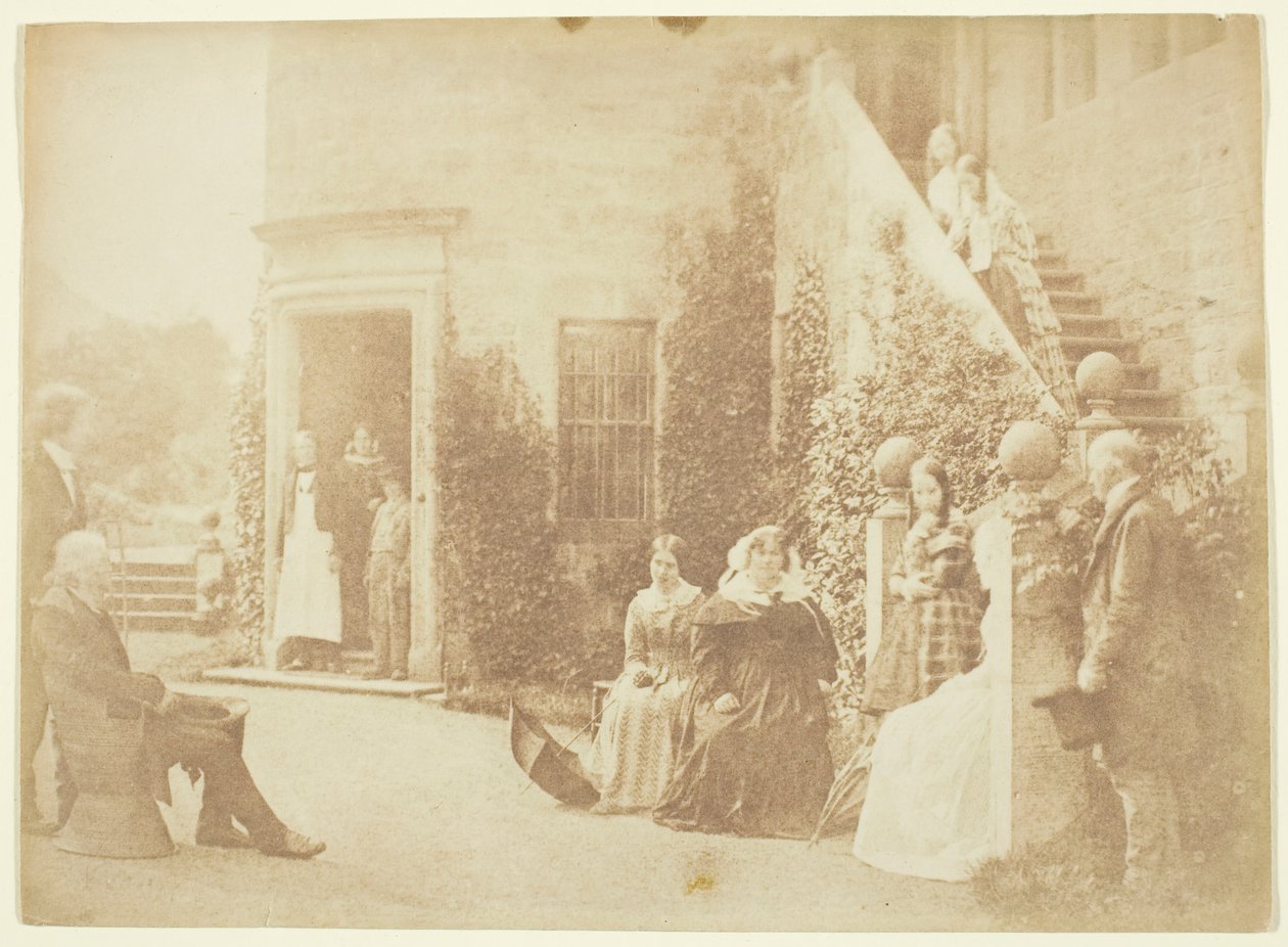 Lord Cockburn at Bonaly, 184647. Tvůrci: David Octavius Hill, Robert Adamson, Hill & Adamson. od Hill and Adamson