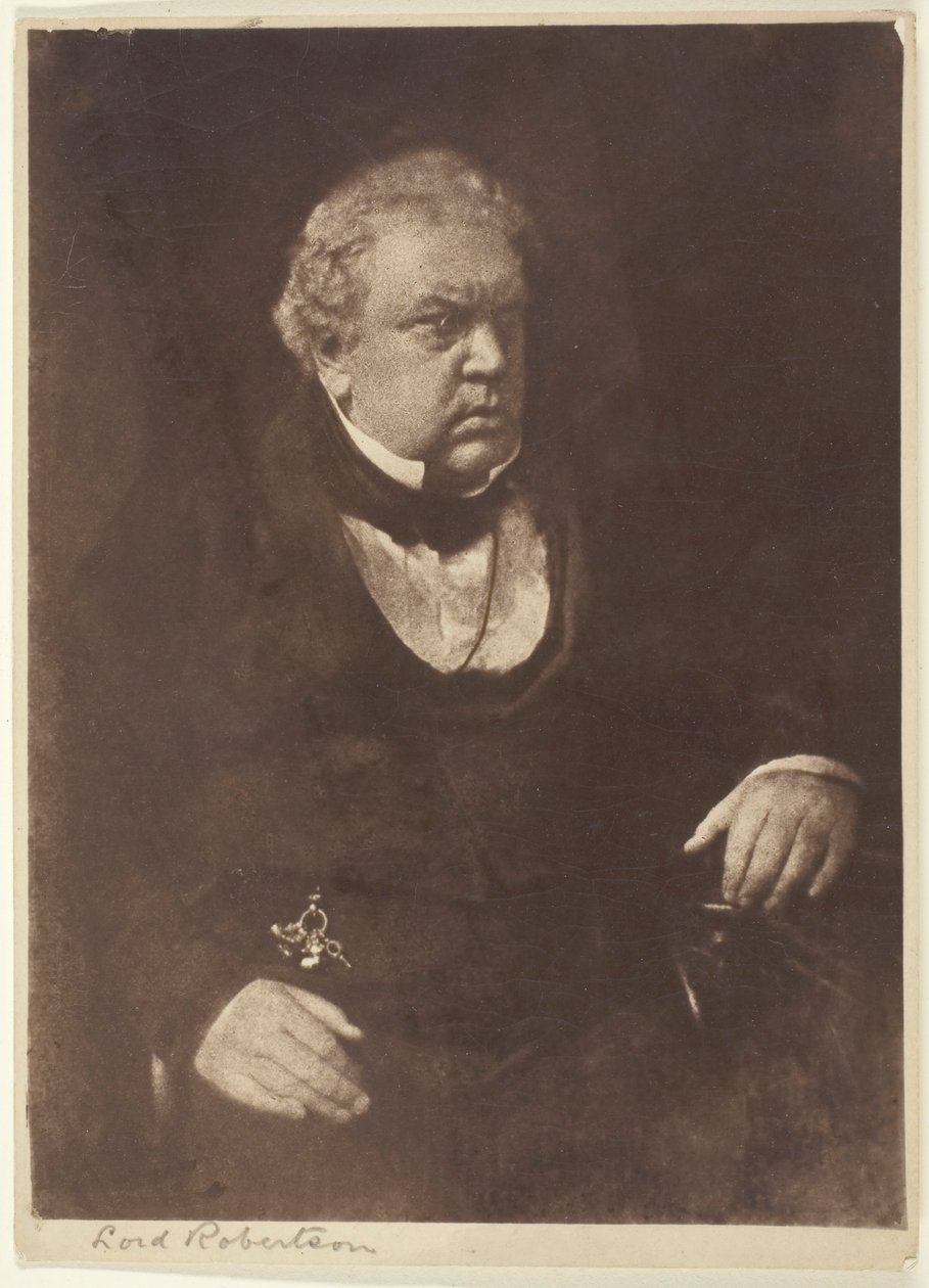 Lord Robertson, 184346, tištěno 18901900. Tvůrci: David Octavius Hill, Robert Adamson, Hill & Adamson. od Hill and Adamson