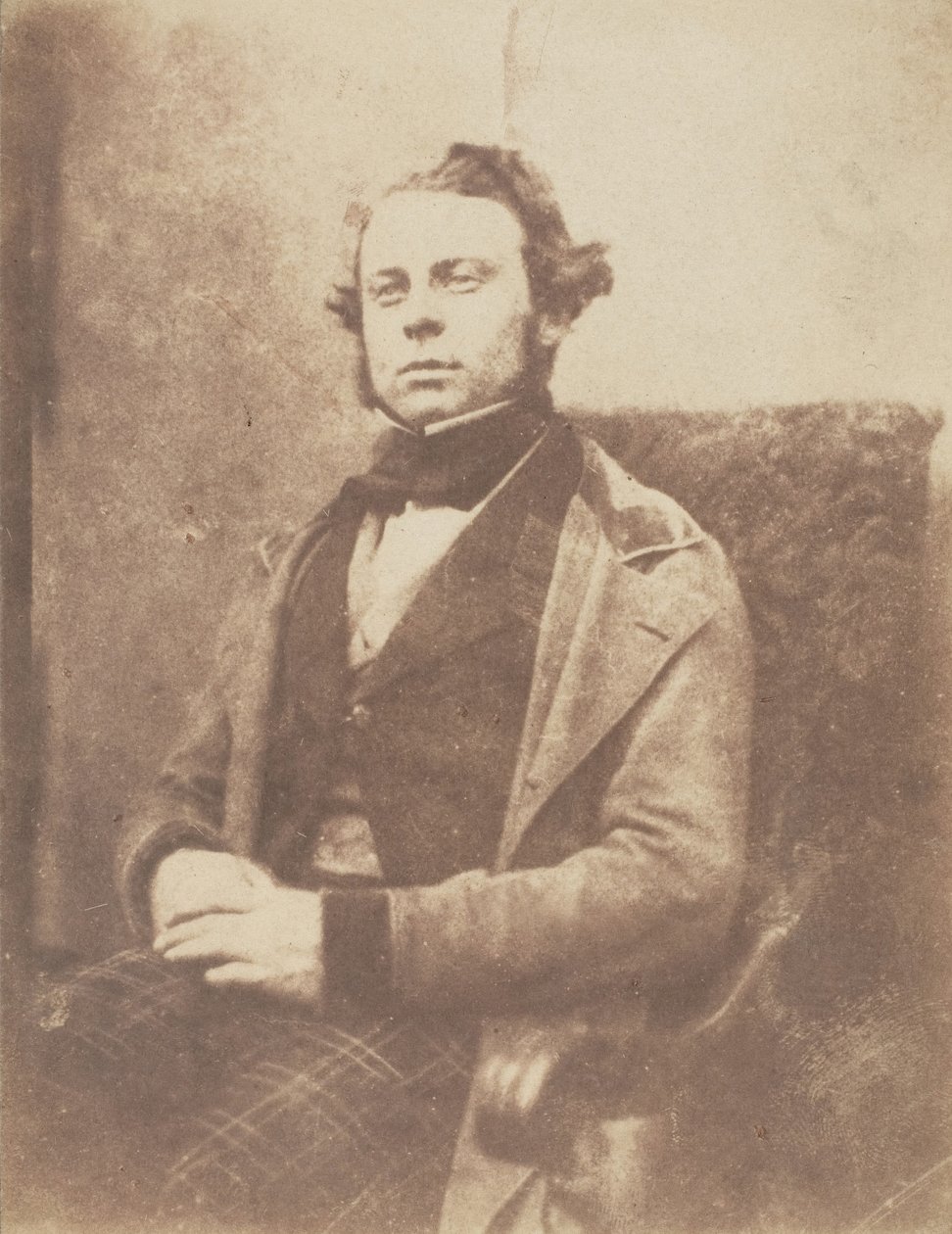 [Muž], 1843-47. Tvůrci: David Octavius Hill, Robert Adamson, Hill & Adamson. od Hill and Adamson