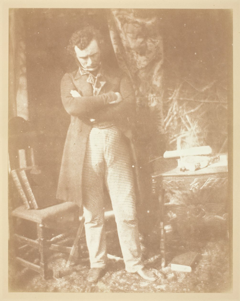 Pan Robertson, podredaktor The Witness, c. 184344. Tvůrci: David Octavius Hill, Robert Adamson, Hill & Adamson. od Hill and Adamson
