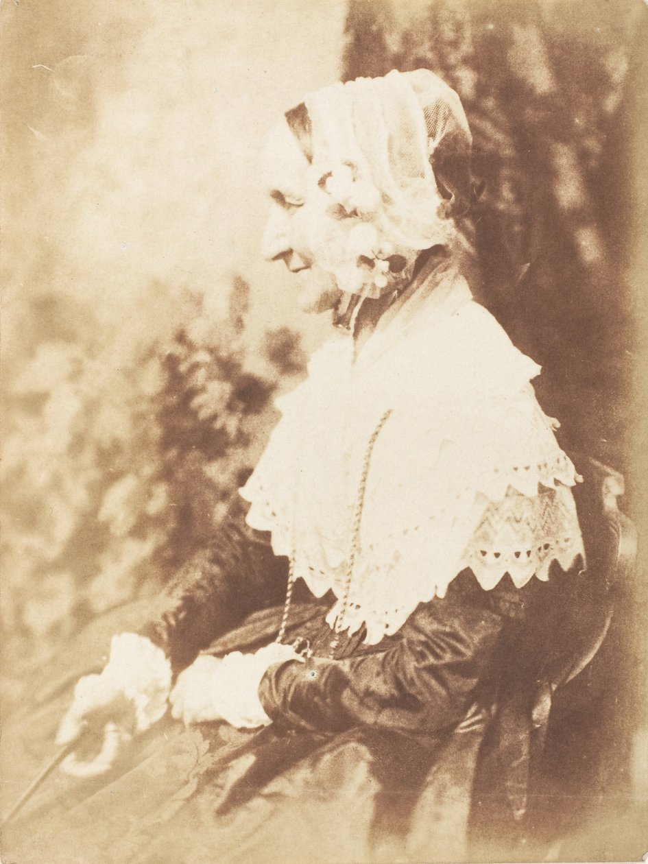 Paní Rigbyová, 1843-47. Tvůrci: David Octavius Hill, Robert Adamson, Hill & Adamson. od Hill and Adamson