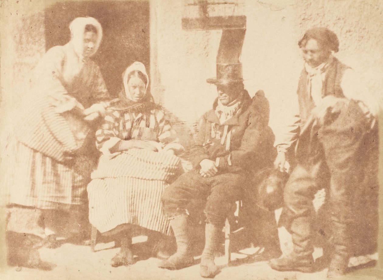 Rodina Newhavenů, 1843-47. Tvůrci: David Octavius Hill, Robert Adamson, Hill & Adamson. od Hill and Adamson