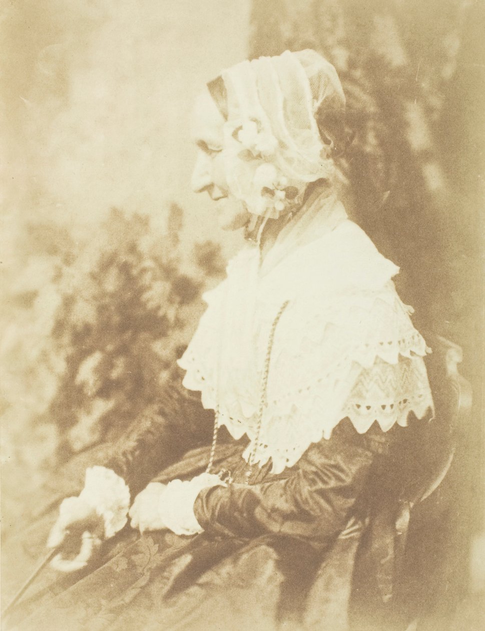 Portrét paní Rigbyové, 1844. Tvůrci: David Octavius Hill, Robert Adamson, Hill & Adamson. od Hill and Adamson