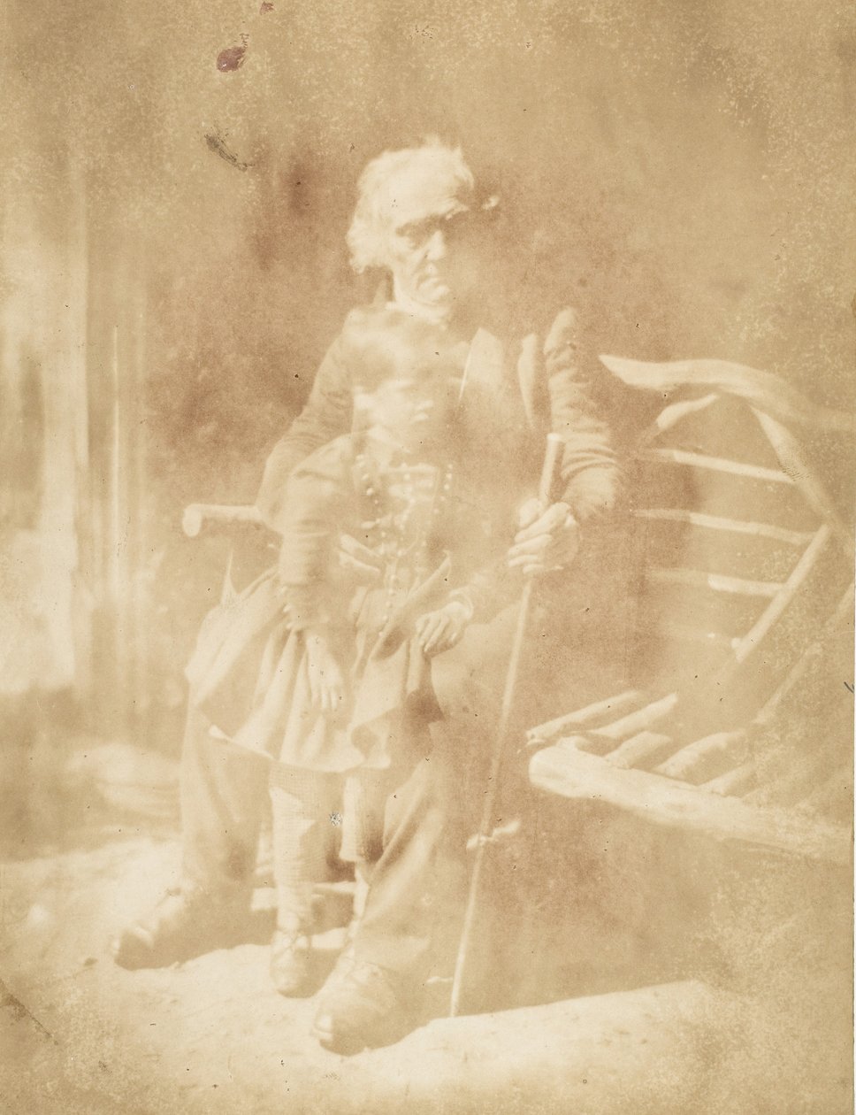 Rev. Dr. Thomas Chalmers a Thomas Chalmers Hanna, 1843-47. Tvůrci: David Octavius Hill, Robert Adamson, Hill & Adamson. od Hill and Adamson