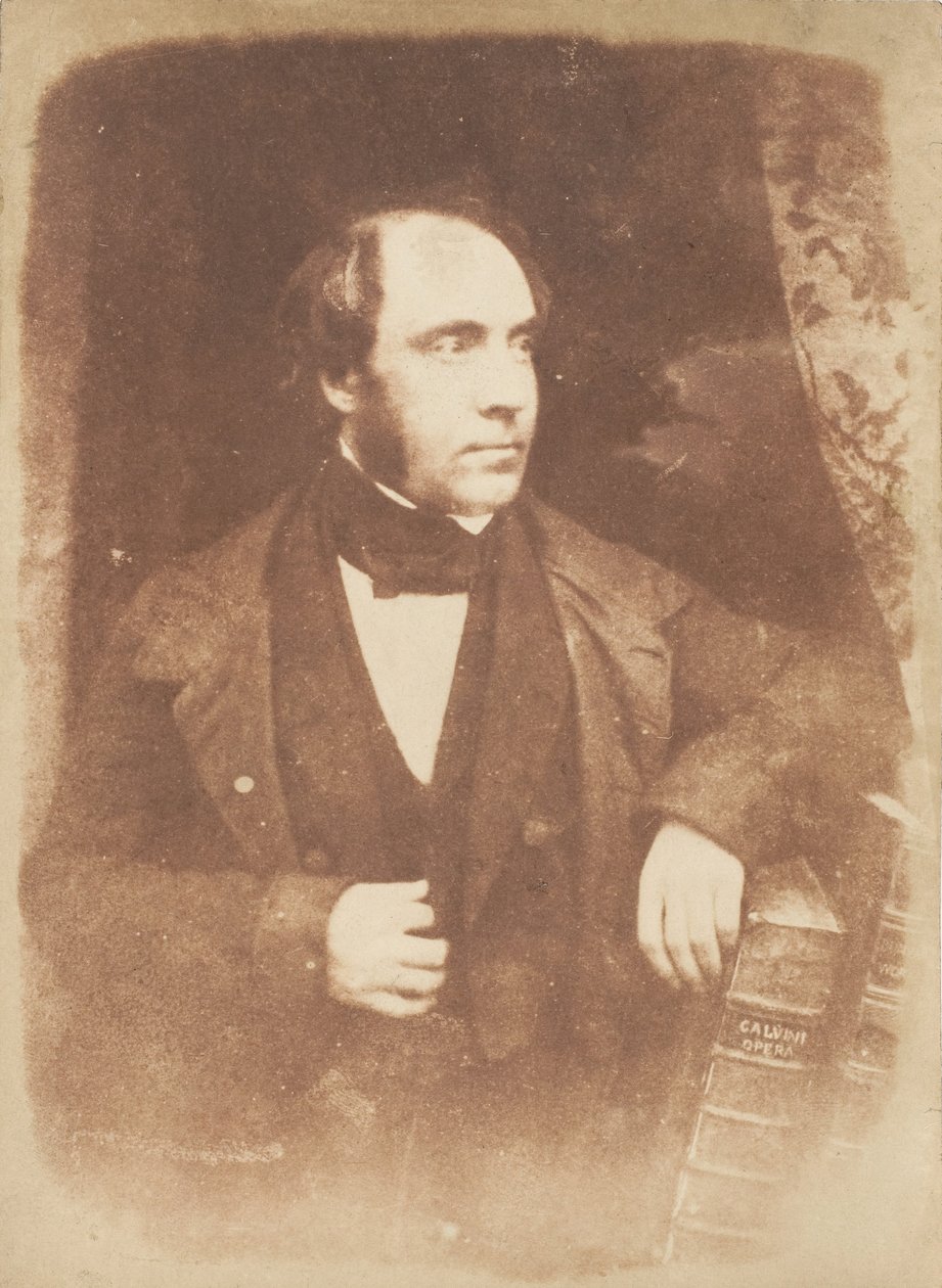 Rev. George Lewis, Dundee, 1843-47. Tvůrci: David Octavius Hill, Robert Adamson, Hill & Adamson. od Hill and Adamson
