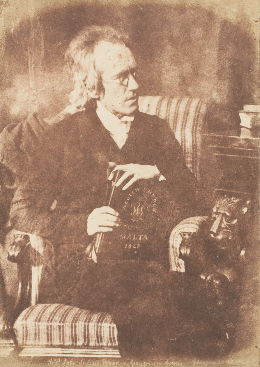 Rev. John Julius Wood, 1843-47. Tvůrci: David Octavius Hill, Robert Adamson, Hill & Adamson. od Hill and Adamson