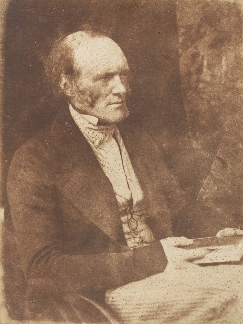 Sir Charles Lyell - geolog, 1843-47. Tvůrci: David Octavius Hill, Robert Adamson, Hill & Adamson. od Hill and Adamson