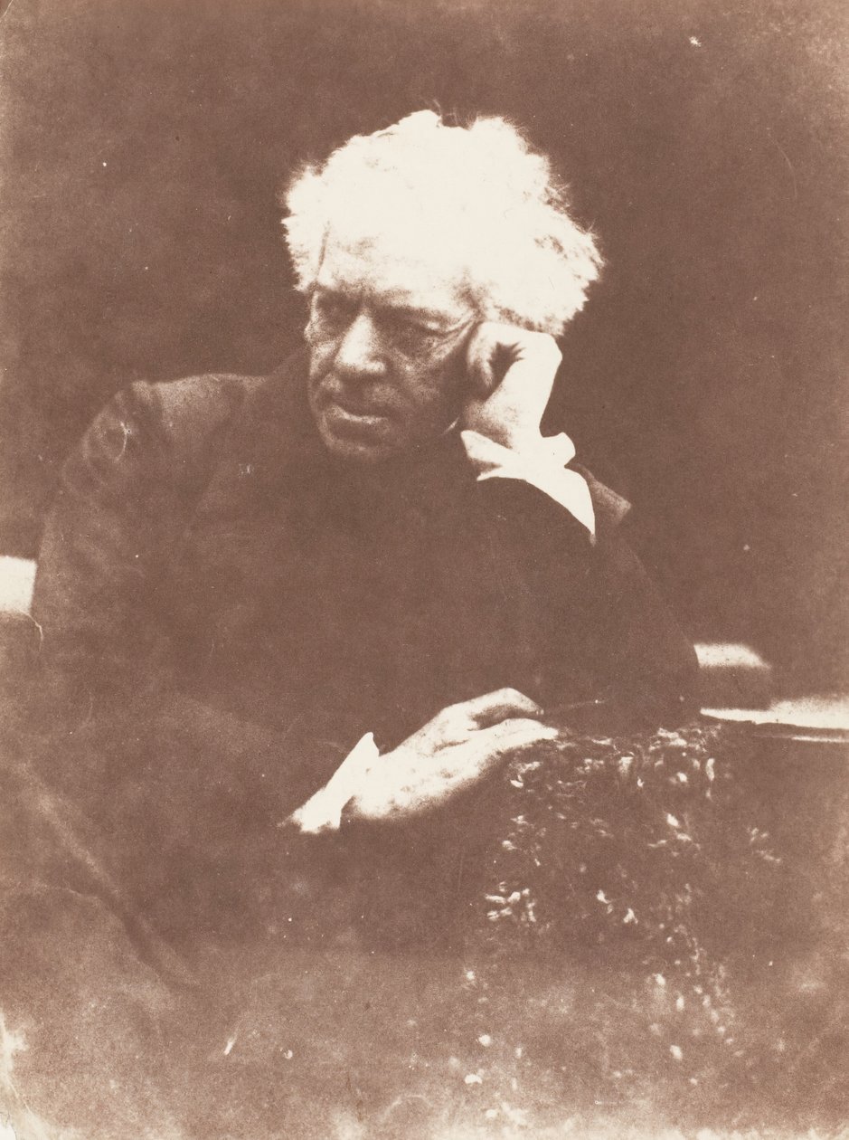 Sir William Allan, 1843-47. Tvůrci: David Octavius Hill, Robert Adamson, Hill & Adamson. od Hill and Adamson