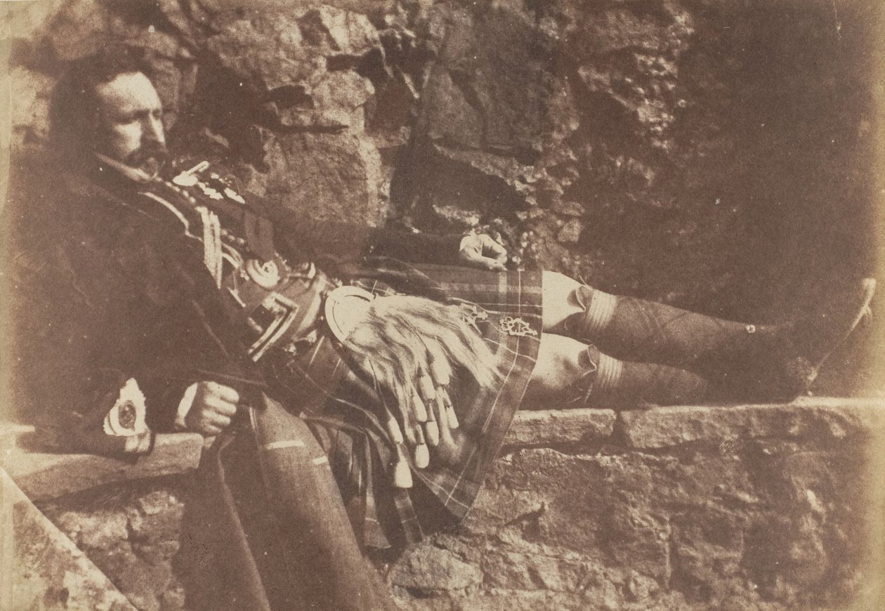 Sobieski Stuart, 1843-47. Tvůrci: David Octavius Hill, Robert Adamson, Hill & Adamson. od Hill and Adamson