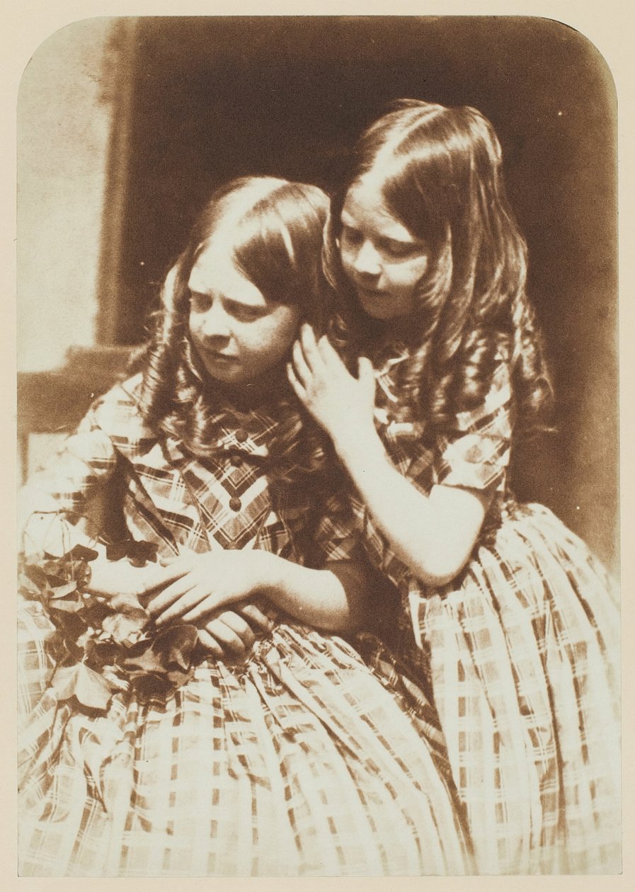 Slečny Grierson, c. 1845. Tvůrci: David Octavius Hill, Robert Adamson, Hill & Adamson. od Hill and Adamson