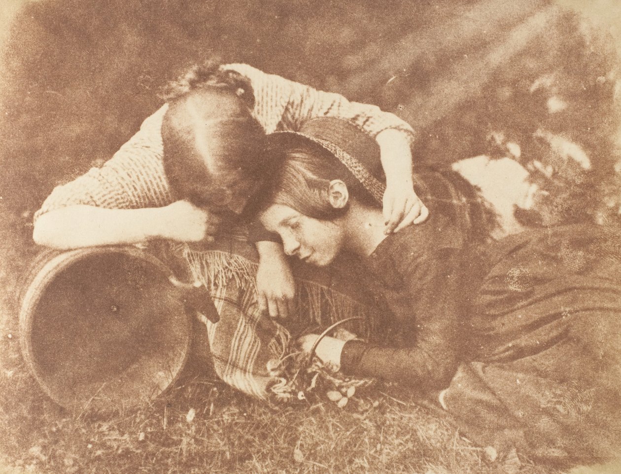 Slečny McCandlish, 1843-47. Tvůrci: David Octavius Hill, Robert Adamson, Hill & Adamson. od Hill and Adamson