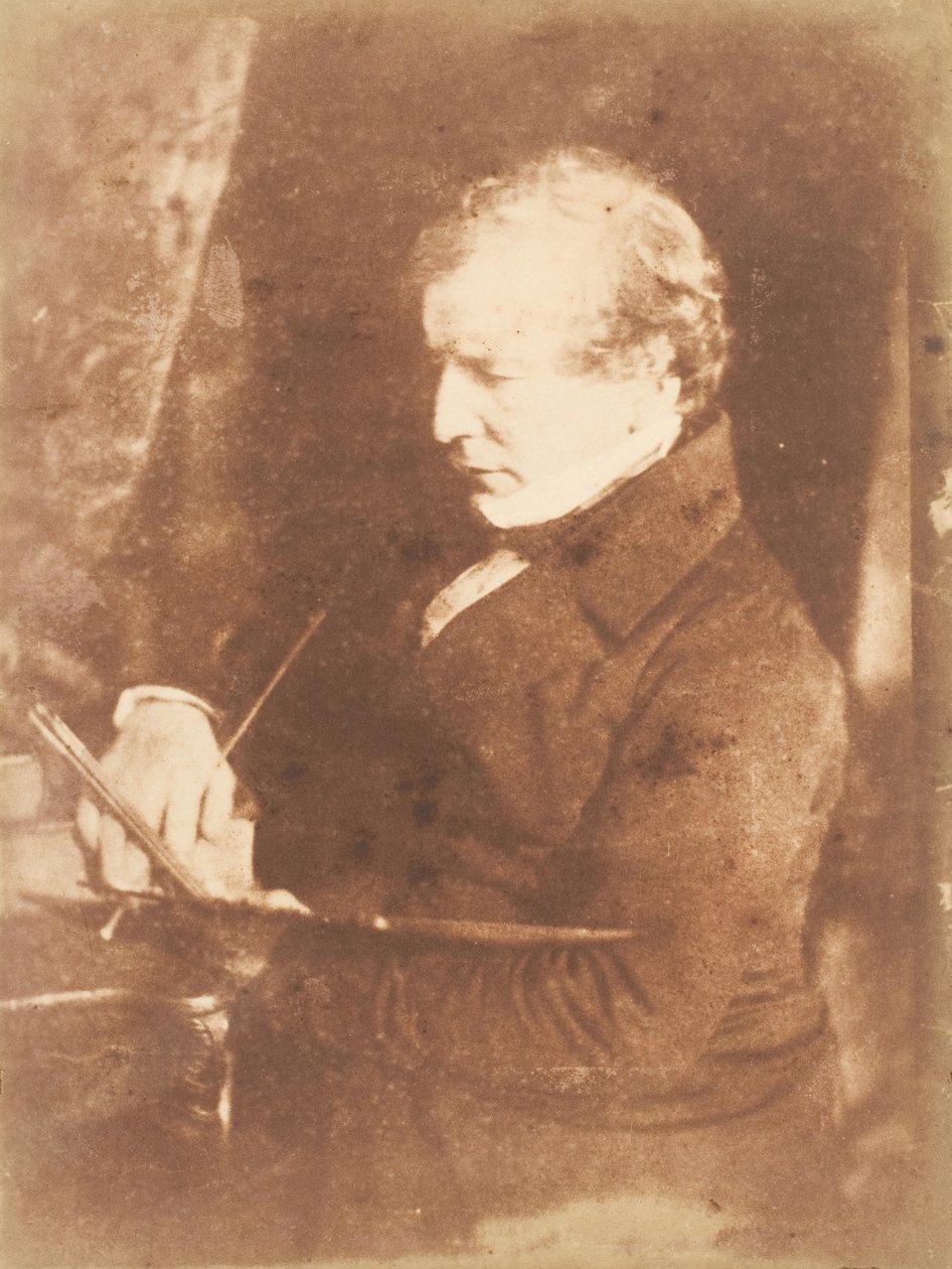 William Etty, R.A., 1843-47. Tvůrci: David Octavius Hill, Robert Adamson, Hill & Adamson. od Hill and Adamson