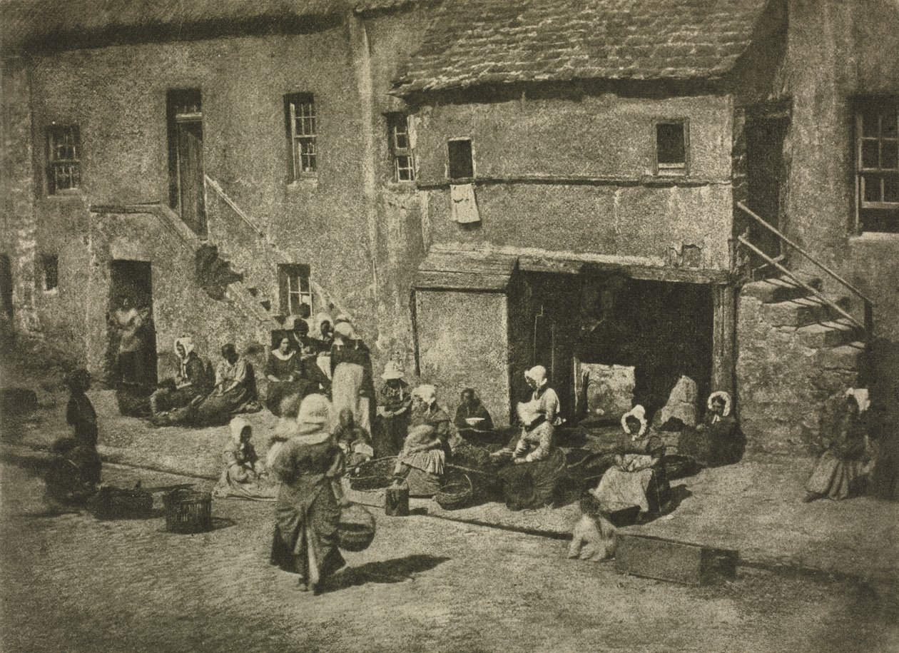 Kamera: Newhaven Fisheries, 1909. Tvůrci: David Octavius Hill, Robert Adamson. od David Octavius Hill, Robert Adamson