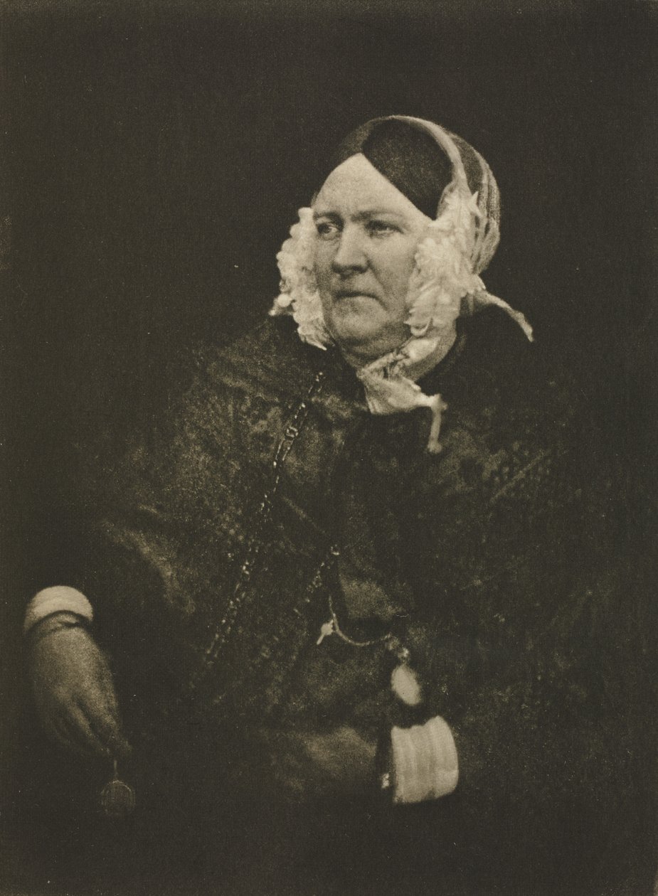 Kameramanství: Paní Rigbyová, 1909. od David Octavius Hill