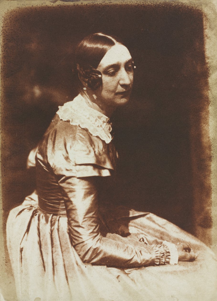 Elizabeth Rigby, později Lady Eastlake 1809-1893, c. 1844-1845. od David Octavius Hill