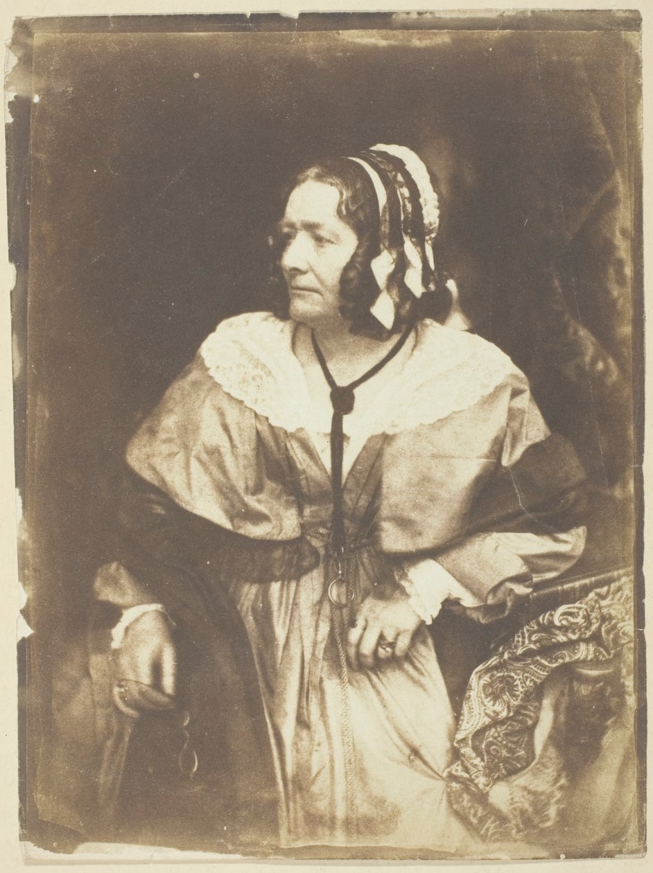 paní Anna Brownell Jameson od David Octavius Hill