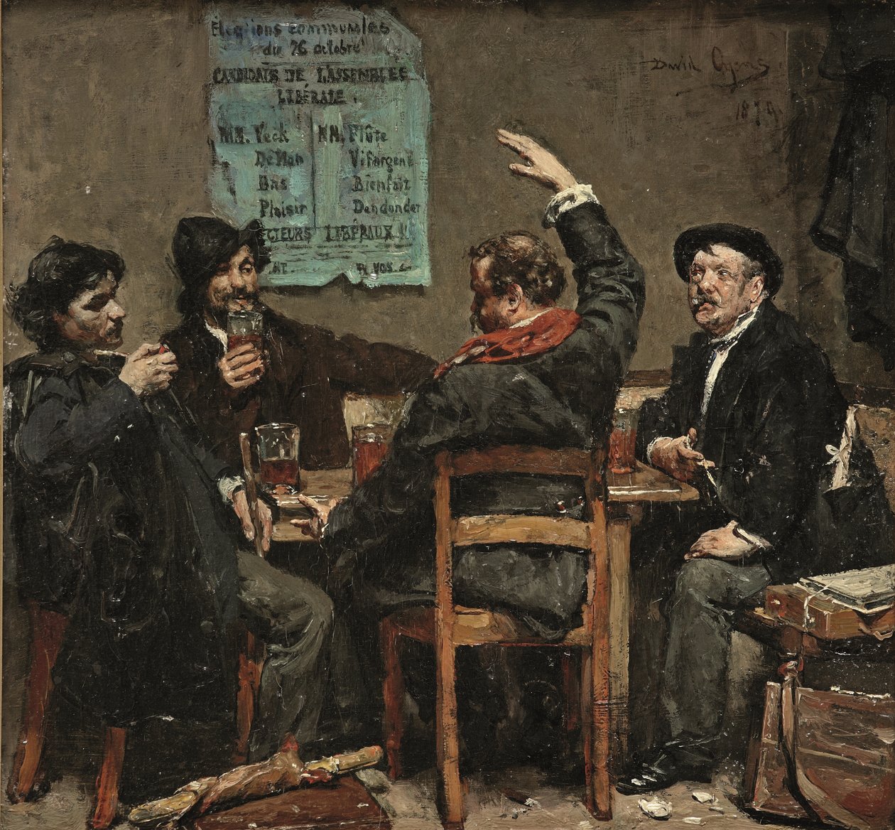 De Stamtafel: vyprávění v kavárně od David Oyens