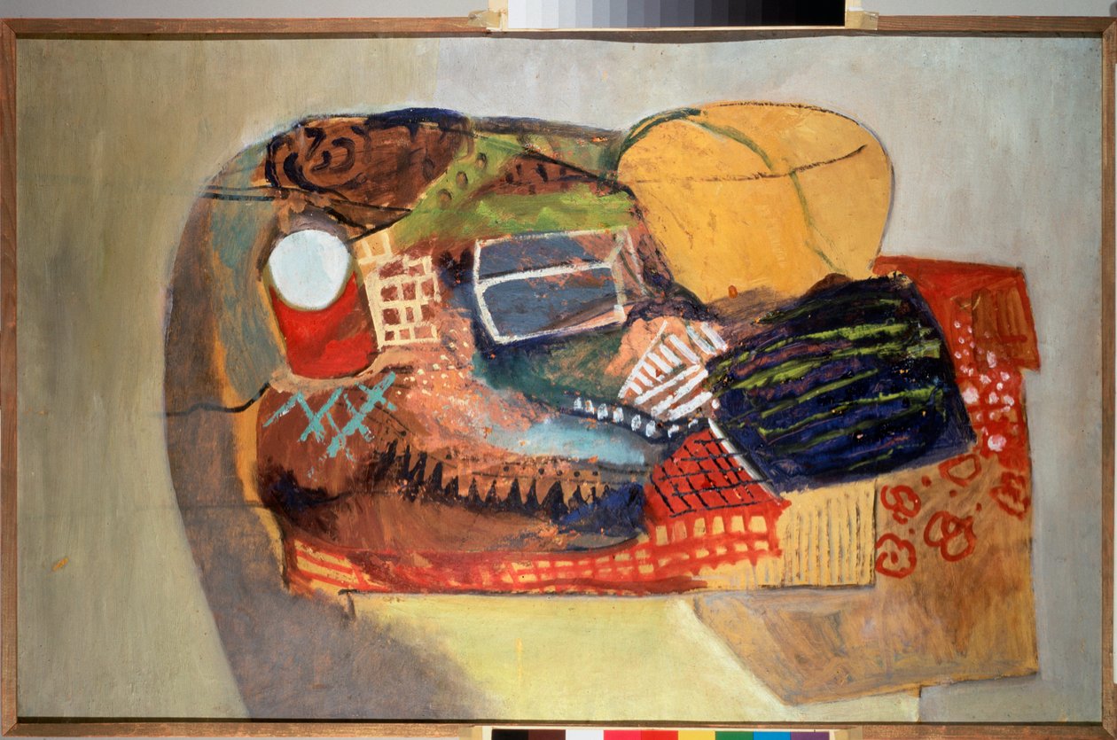 Stálý život. Obraz David Petrovič Sterenberg (1881-1948), olej na plátně od David Petrovich Sterenberg