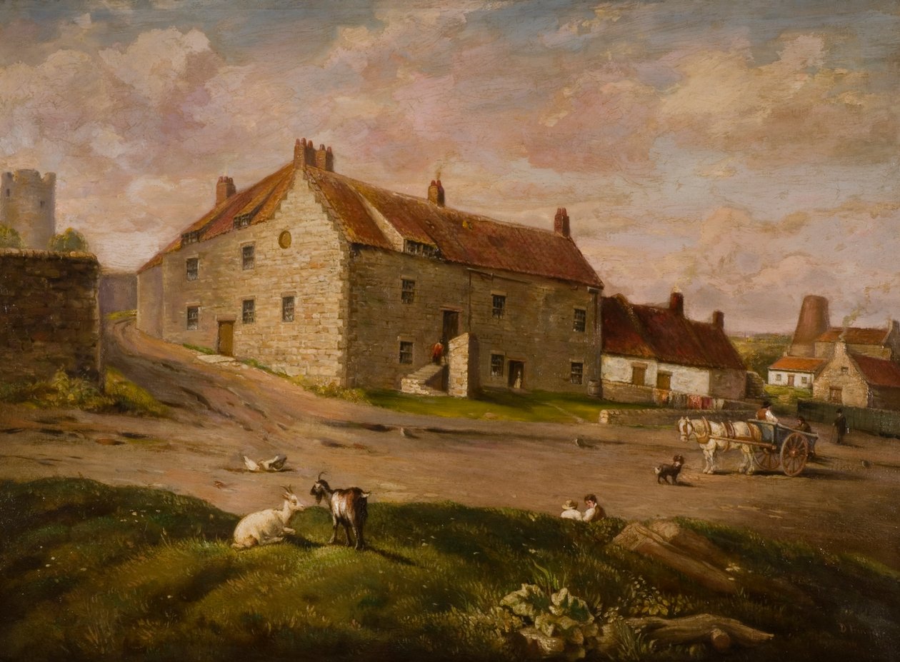 Staré domy Carr Hill, 1900 od David Pringle