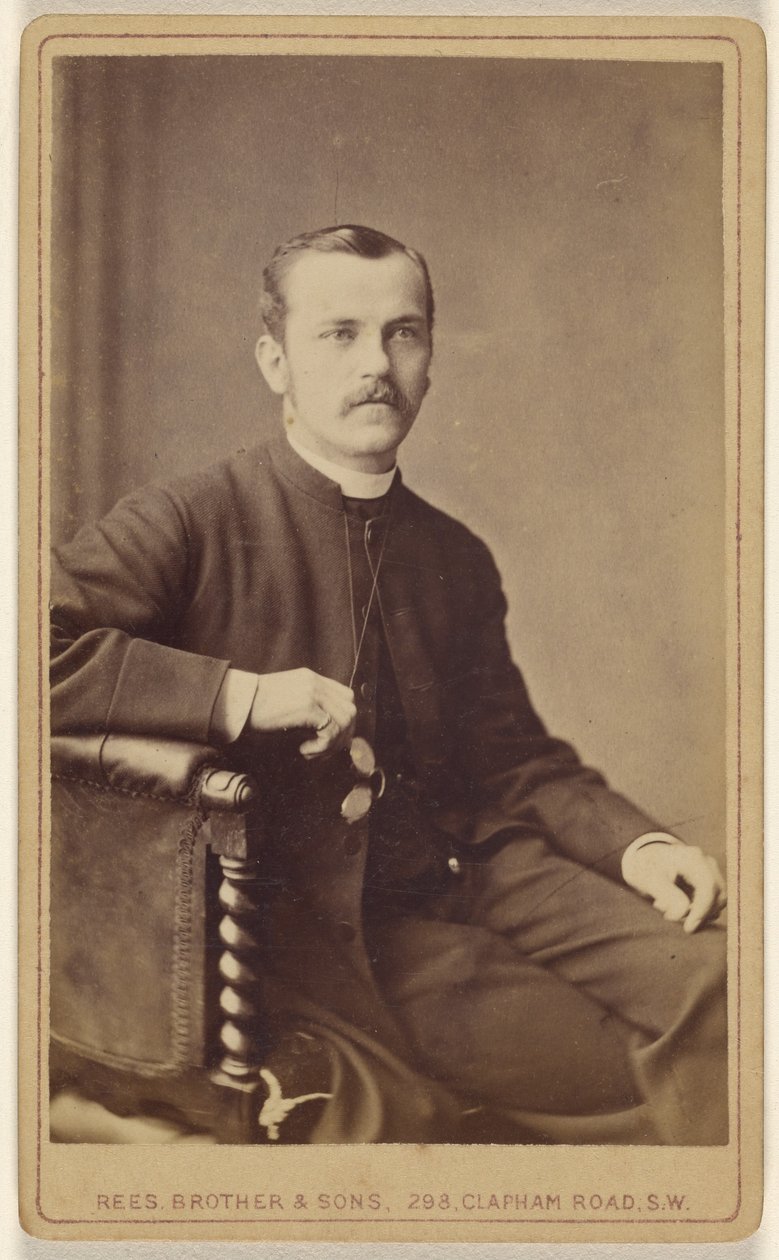 [Neznámý muž s knírem, sedící] od David Rees and Brother and Son