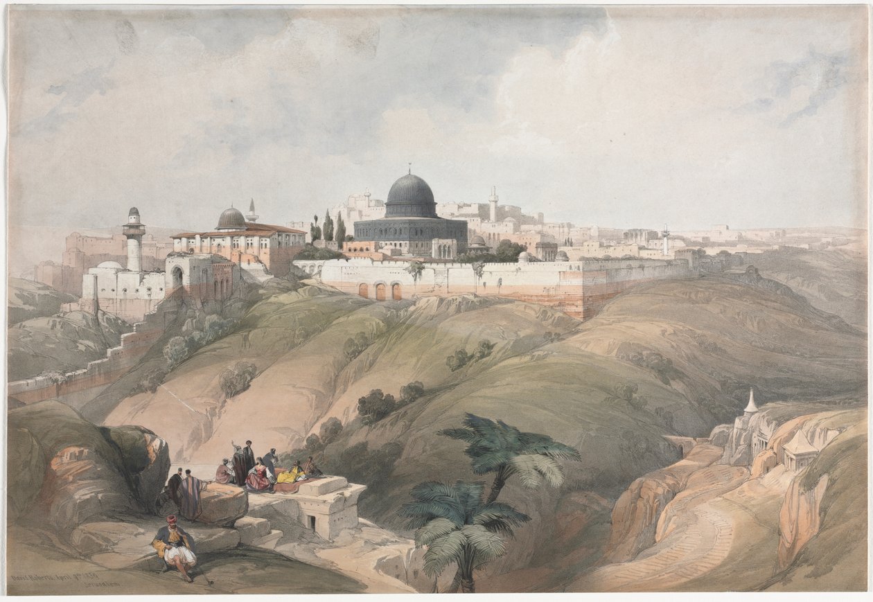 Jeruzalém od David Roberts