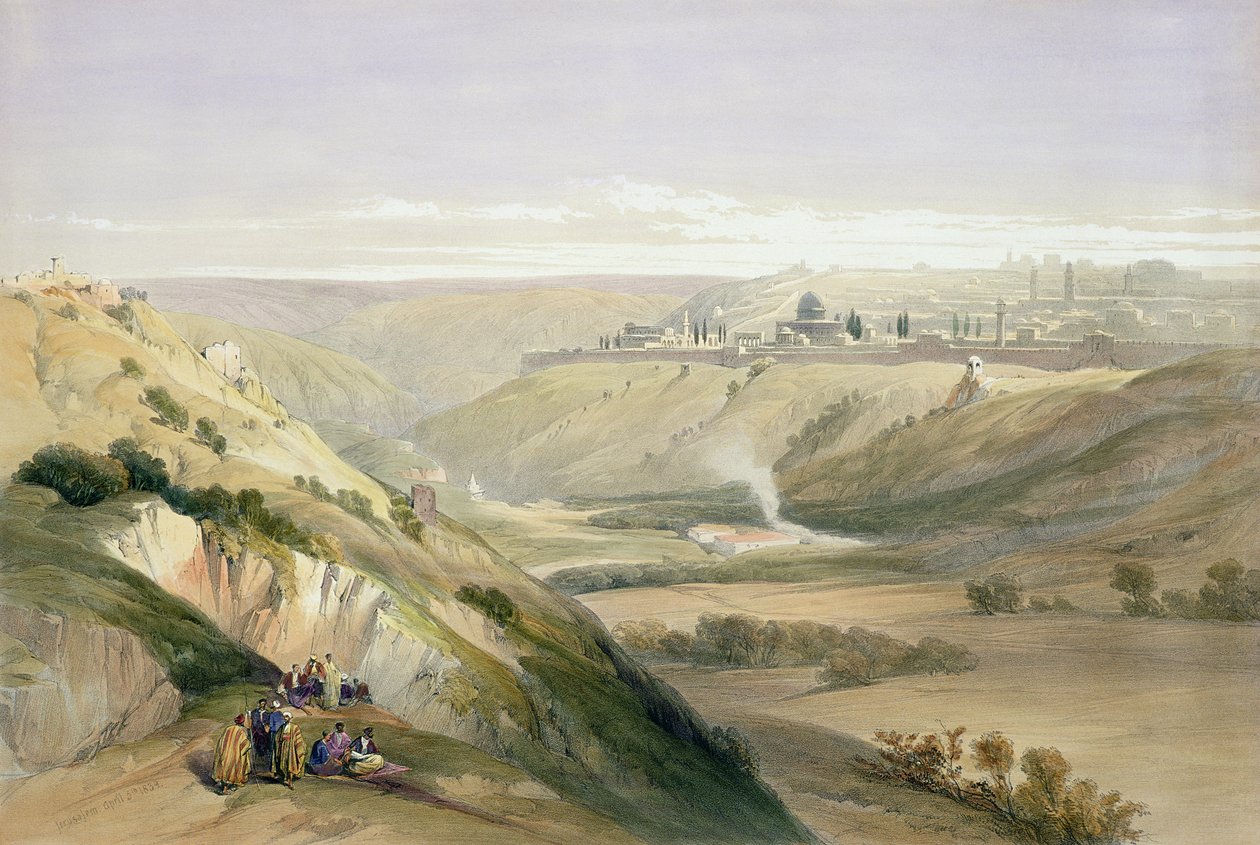 Jeruzalém, 5. dubna 1839, deska 18 ze svazku I 