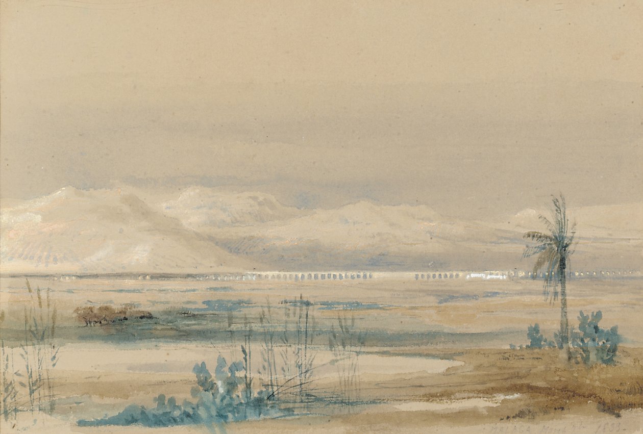 Malaga, 7. března 1833 od David Roberts