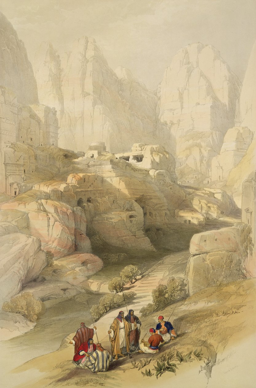 Petra, 10. března 1839, deska 104 ze svazku III 