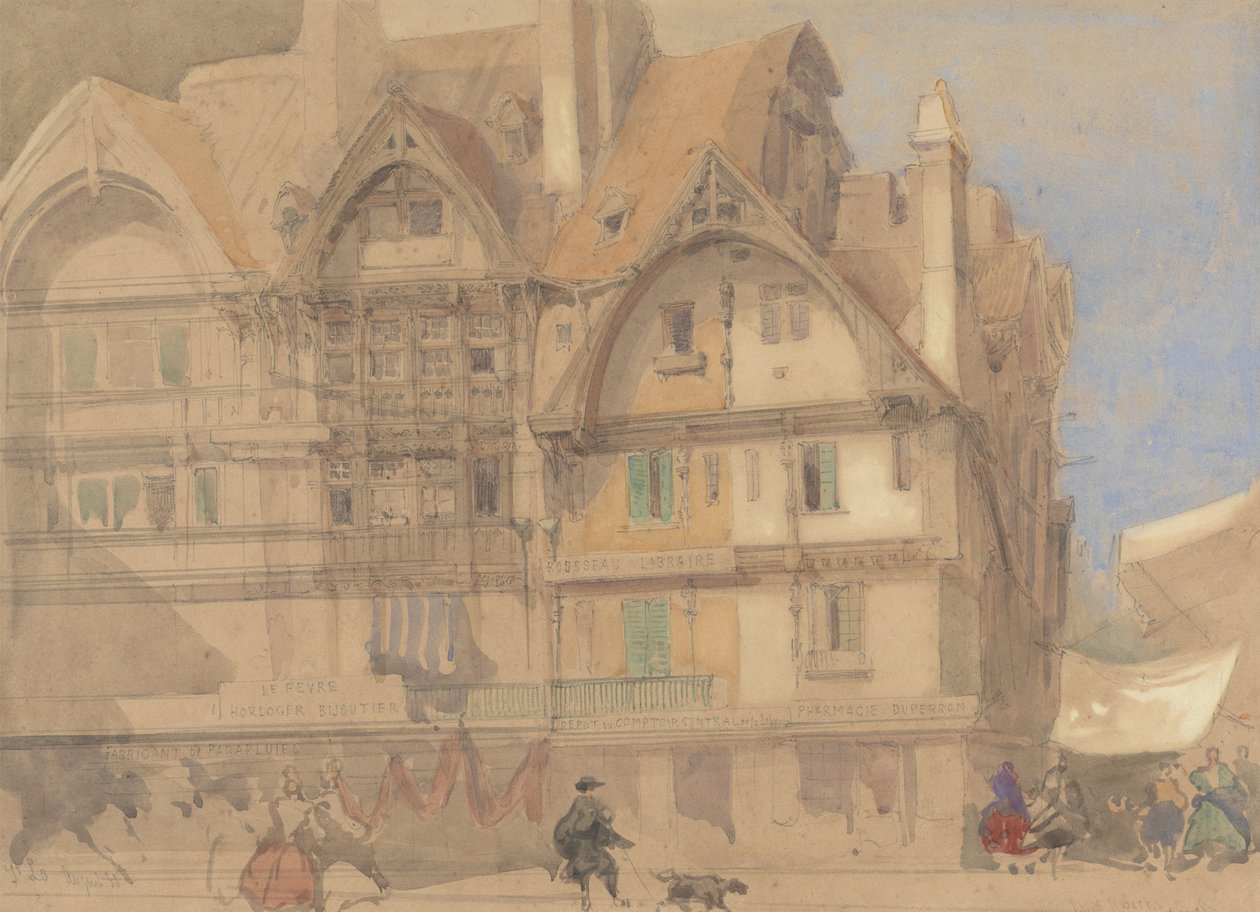 Saint-Lo od David Roberts