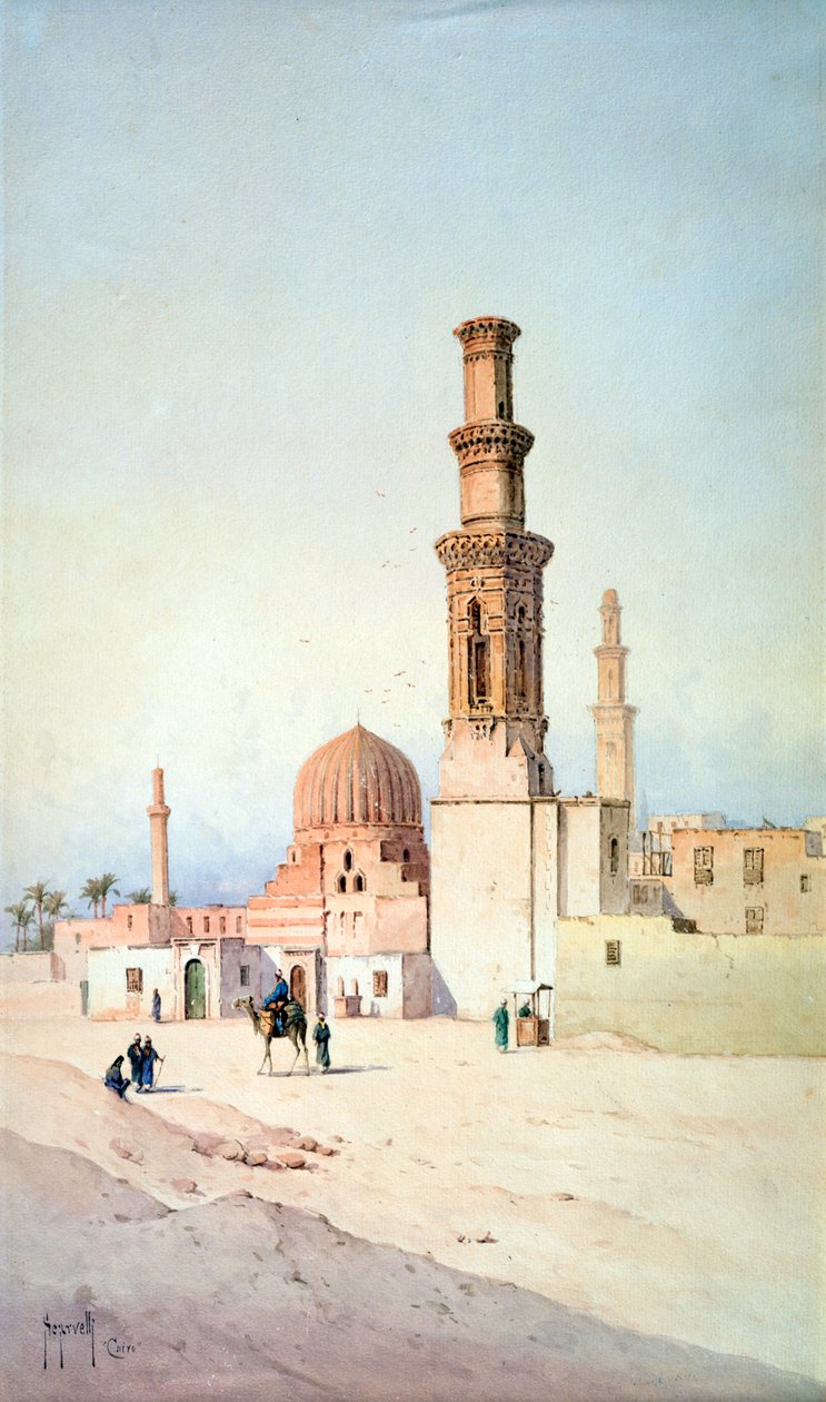 Tomb of the Califes, Káhira, c1907 od David Roberts