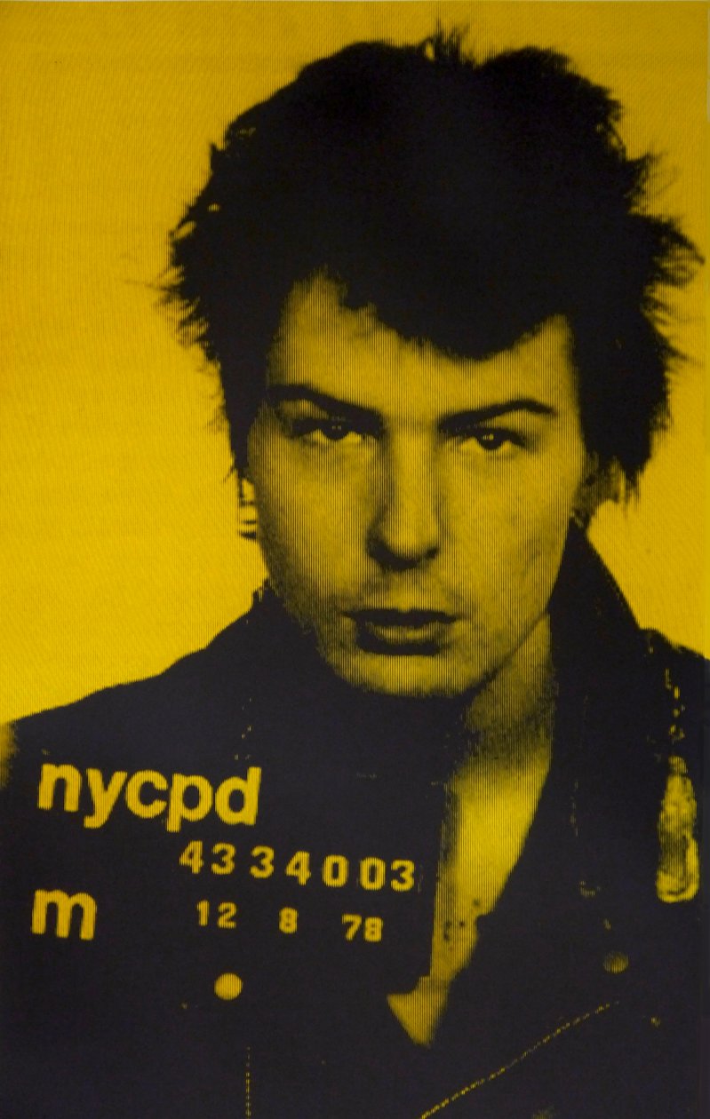 Sid Vicious II (sítotisk na papíře) od David Studwell